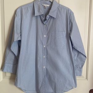 Cabi 746 Cross Button Blouse